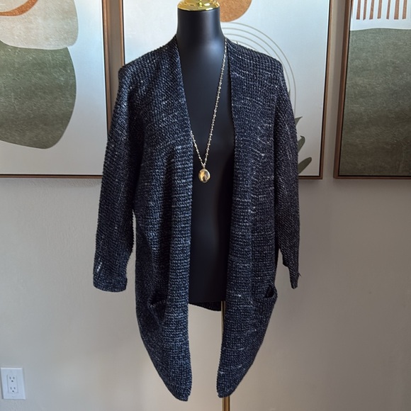 Universal Thread Sweaters - 3/$10 Universal Thread Dark Blue Knit Cardigan